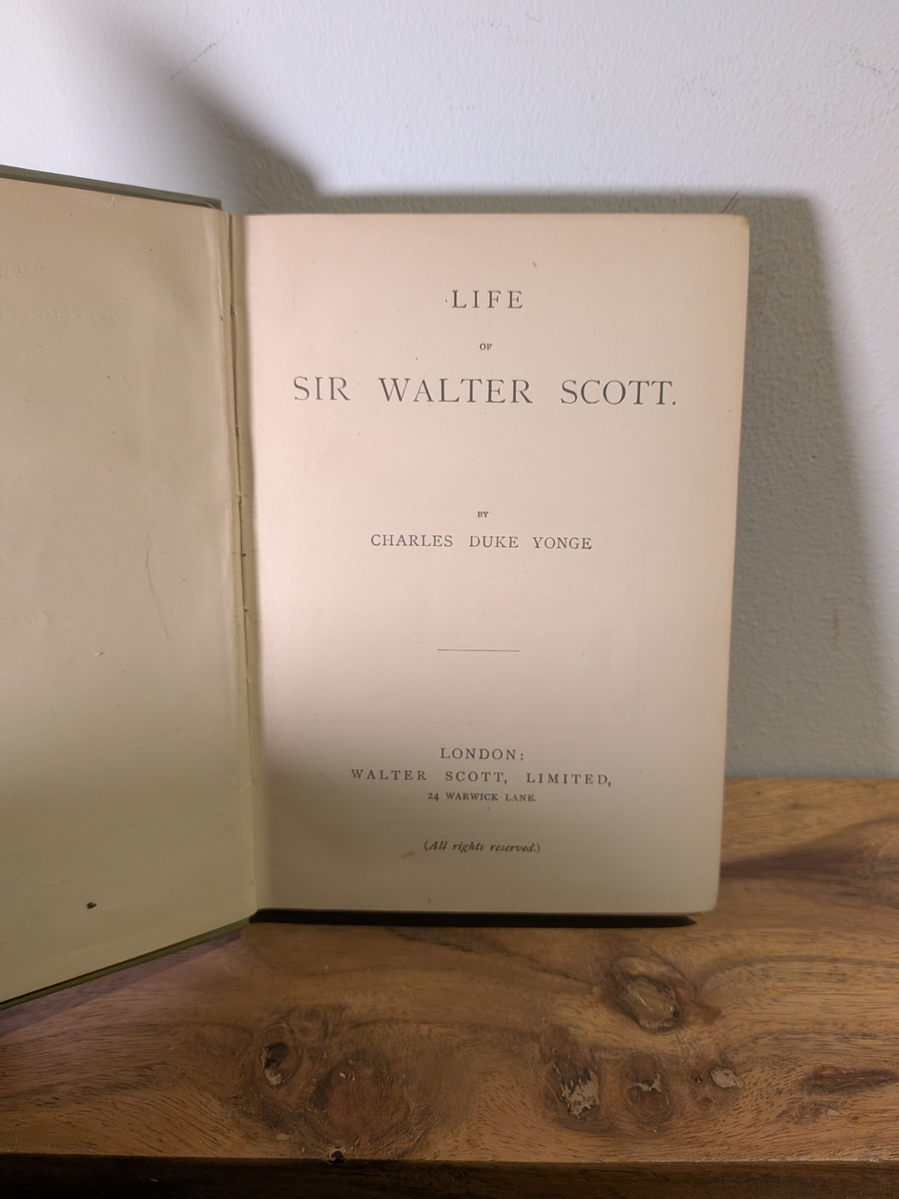 Set of 5 Antique & Vintage Classic Books Library Decor - Picture 8 of 8